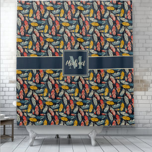 Boho Feathered Whimsy Monogram