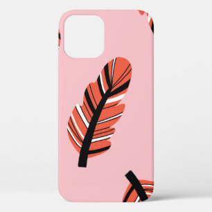 Boho Feathers: Vintage Repeat. iPhone 12 Case