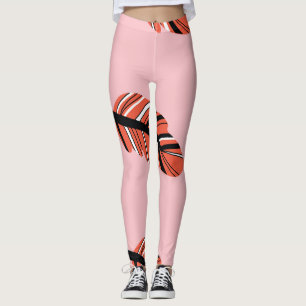 Boho Feathers: Vintage Repeat. Leggings
