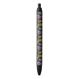 Boho Ferns-Bold Black Ink Pen