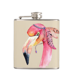 Boho Fiona Flamingo Flask