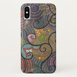 Boho Fling Swirls and Dots Case-Mate iPhone Case