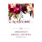 Boho Floral | Bridal Shower Welcome Sign