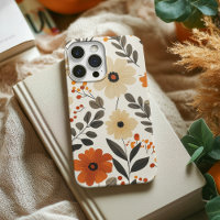 Boho Floral Earth Tones
