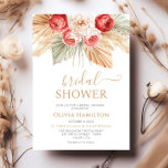 Boho Floral Elegant Fall Summer Bridal Shower  Invitation<br><div class="desc">Boho Floral Elegant Fall Summer Bridal Shower Wedding Invitation. You can easily personalize it to be uniquely yours! For further customization,  please click the "Personalize" link.</div>