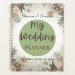 Boho Floral Elegant Wedding  Planner<br><div class="desc">Personalize this template with your own details!

Easy to customize and make your own.</div>