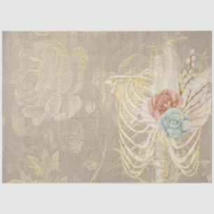 Boho Floral Ephemera Design Series #11 Tissue Paper