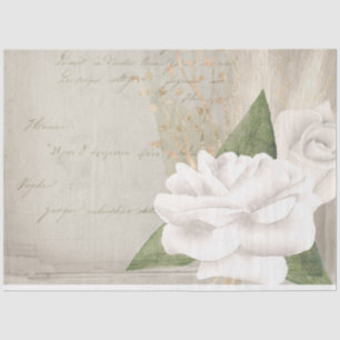 Boho Floral Ephemera Design Series #7 Tissue Paper