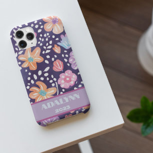 Boho Floral Fantasy Valentines Gifts for Teens Case-Mate iPhone 14 Case