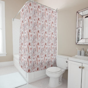 Boho Floral Flowers Modern Pattern