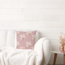 Boho Floral Jeu d'oreiller coussin