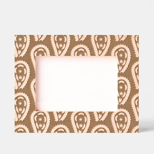 Boho Floral Motif Etched Frames (Front)