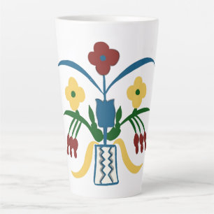 Boho Floral Mug Hand Drawn Vibes