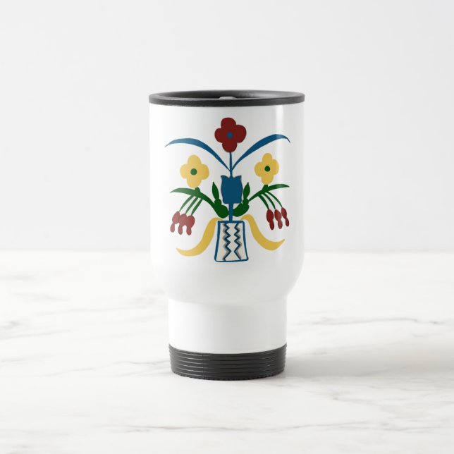 Boho Floral Mug | Hand Drawn Vibes  (Center)