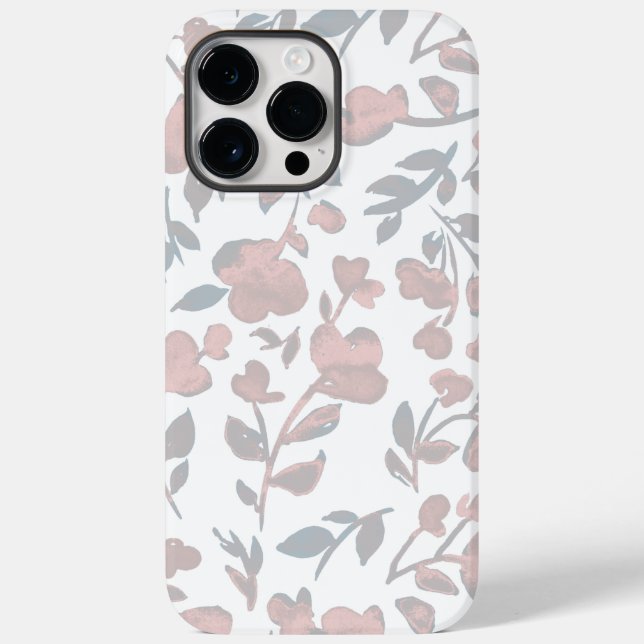 Boho Floral Pattern   Case-Mate iPhone Case (Back)