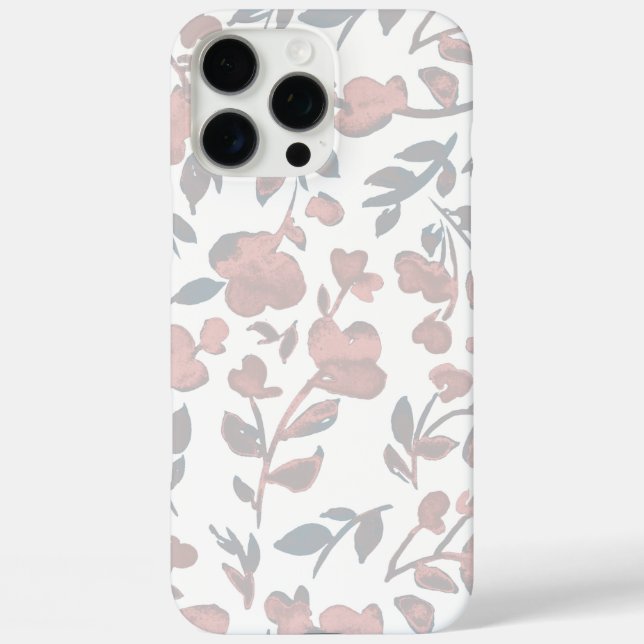 Boho Floral Pattern   Case-Mate iPhone Case (Back)