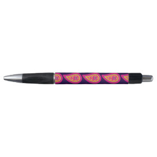Boho Floral Pink Motif Pen