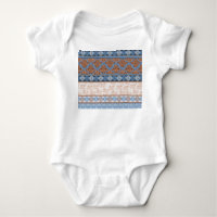 Boho Floral Stripes: Ethnic Seamless Collection