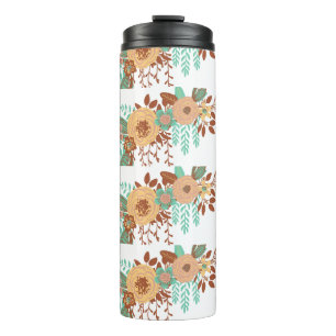 Boho Floral Thermal Tumbler