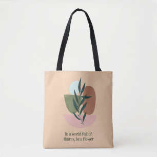 Boho Floral Tote Bag - Effortless Style