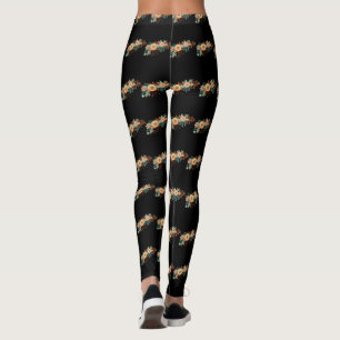 Boho Floral Women's  Leggings