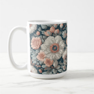 Boho Flower Design 15 oz Classic Mug