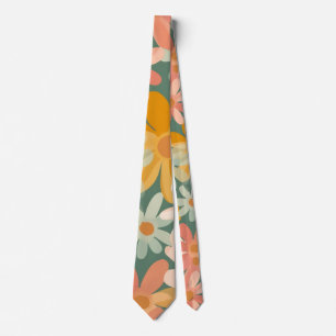 Boho Flower Floral Custom – Elegant Fashion Tie