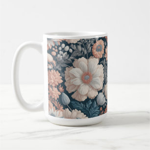 Boho Flowers Design 15 oz Classic Mug