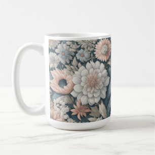 Boho Flowers Design 15 oz Classic Mug