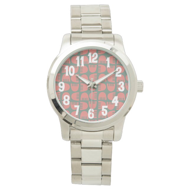 Boho Flowers  Watch (Front)