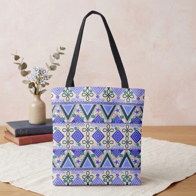 Boho Folk Art Tote Bag (Creator Uploaded)
