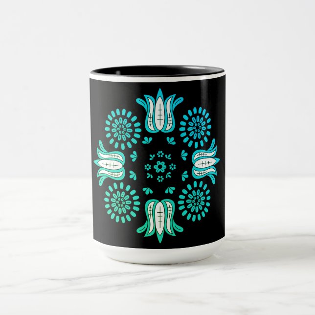 Boho Folk Mug (Center)