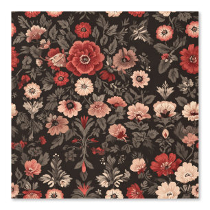 Boho Folk Pattern Wallpaper