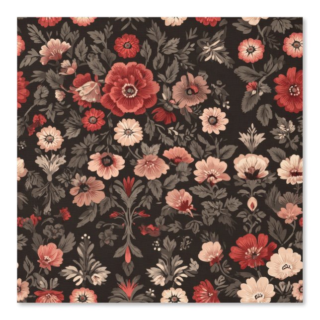 Boho Folk Pattern Wallpaper (Front)
