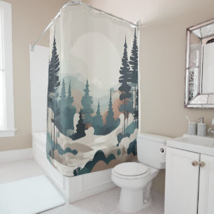 Boho Forest Landscape Artwork