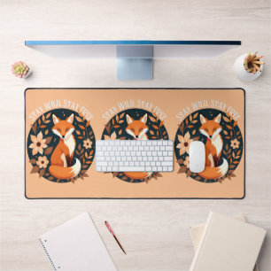 Boho Fox "Stay Wild, Stay Free" Woodland Design