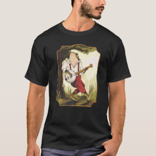 Boho Frog & Cottage Core Aesthetic Goblincore T-Shirt