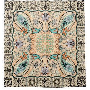 Boho Funky Trendy Retro Abstract Pattern