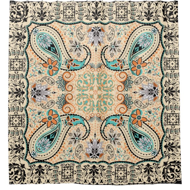 Boho Funky Trendy Retro Abstract Pattern (Front)