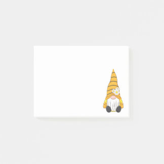 Boho Garden Elf Boy Cute Orange Boy Gnome Post-it Notes