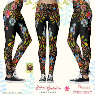 Yoga Legging, Yoga Pants, Boho Legging, Printed Tight, Bohemian Elepha –  Wild Rose Boho