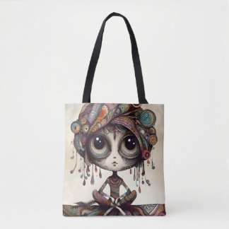 "Boho Gaze" Tote Bag by DAKimage