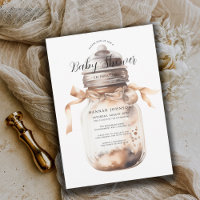 Boho Gender Neutral Baby Shower | Baby Bottle