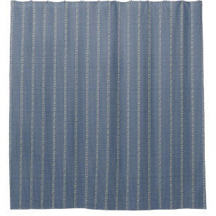 Boho geo simple lines beige denim blue rustic