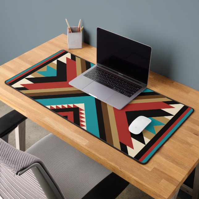Boho Geometric Desk Mat (Office 2)