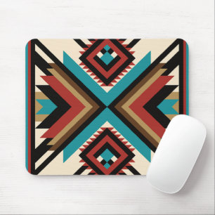 Boho Geometric Mouse Pad