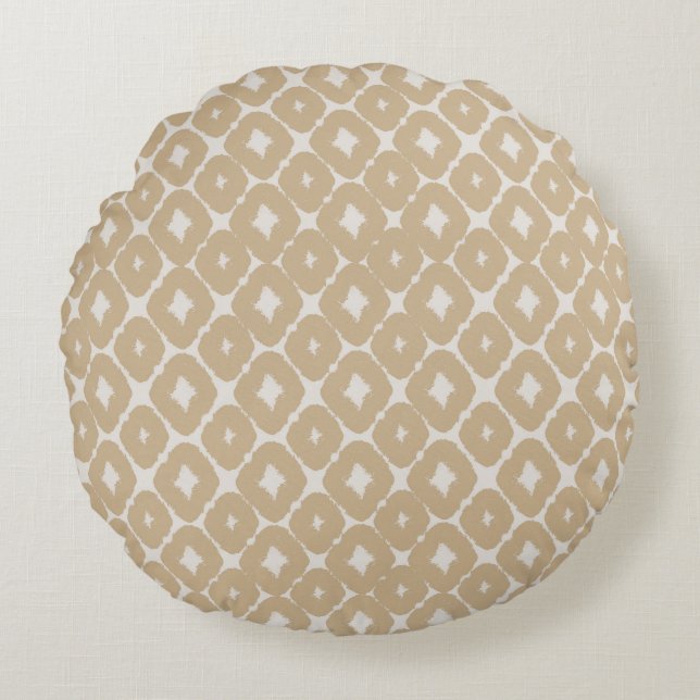 Boho Geometric Throw Pillow (Front)
