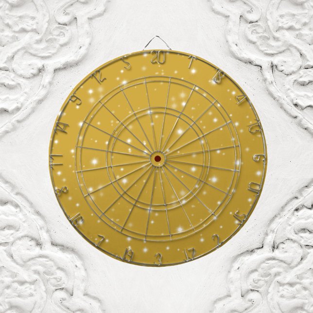 Boho Gold Starlight Dartboard (Creator Uploaded)