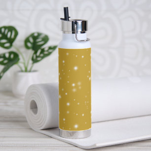 Boho Gold Starlight Water Bottle