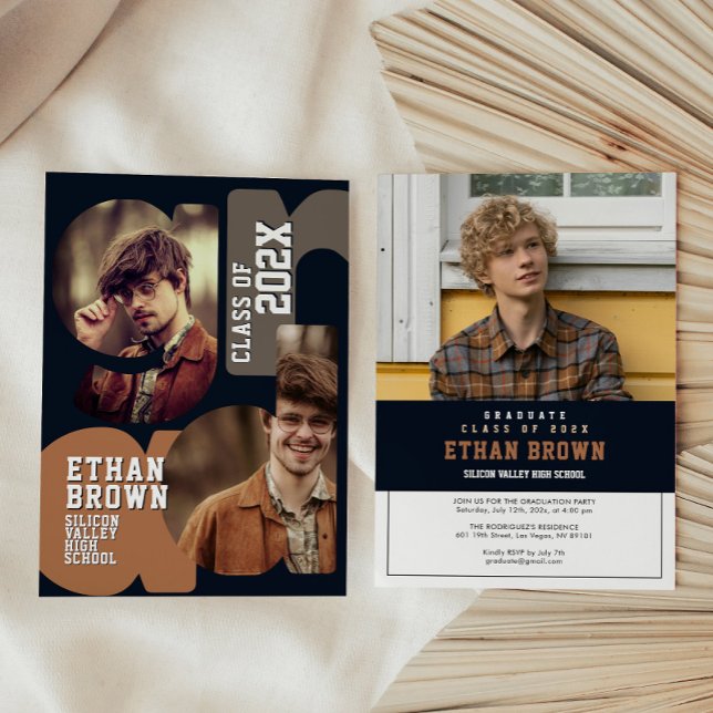 Boho Graduation Party Invitation (Creator Uploaded)